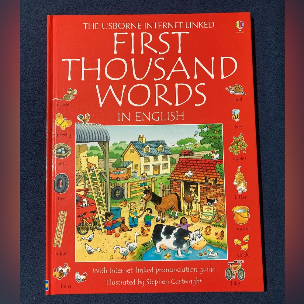 Usborne First Thousand Words in English